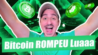 BITCOIN ROMPEU MY FRIENDS LUAAAAAAAA  400 MIL REAIS [upl. by Jarita]