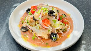 How to make ESQUEIXADA  COD salad  How to make faster healthy food [upl. by Bullock]