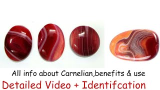 Carnelian Pathar ke faydeCarnelian Stone PropertiesBenefits and useCarnelian Stone ke benefits [upl. by Donielle]