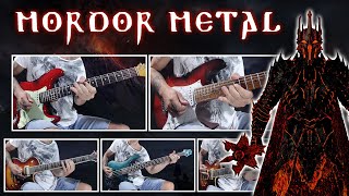 Mordor Theme The Lord of the Rings  Metal Cover [upl. by Caresse]