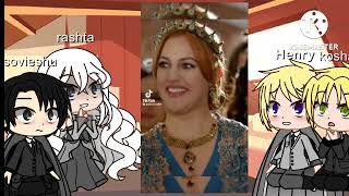 los personajes de la emperatriz divorciada reacciona a navier es hurrem [upl. by Roze]