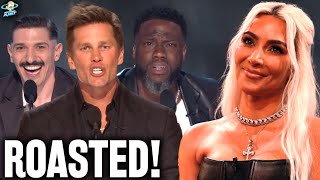 DAMN Kim Kardashian Gets BOOED amp DESTROYED at The Roast of Tom Brady Live On Netflix  Best Burns [upl. by Imar34]