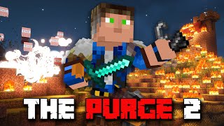 Minecrafts Best Players Simulate The Purge [upl. by Nidroj908]