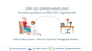 Sår og sårbehandling  Skintear skjør hud forebyggende sårpleie [upl. by Livy]