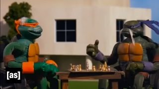 Senior Mutant Ninja Turtles  Robot Chicken  Adult Swim [upl. by Tohcnarf]