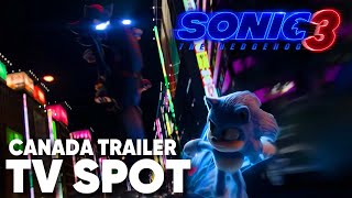 Sonic Movie 3 NEW TVSPOT From Paramount Canada [upl. by Mireille]