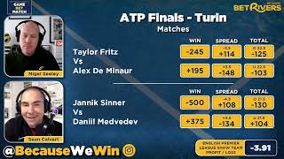 ATP Tour Finals in Turin  Predictions amp Picks for Thursdays Matches [upl. by Elletnuahc]