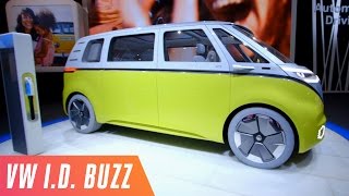 Fullyelectric VW microbus concept [upl. by Larena299]