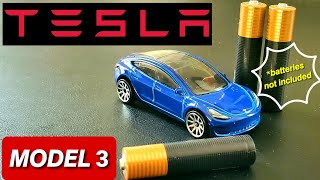 Hot Wheels Tesla Model 3 Electric Vehicle Diecast Unboxing [upl. by Notxam]