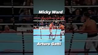 Ward vs Gatti 1 end of round 8 Ward hurts Gatti with vicious combo [upl. by Polly]