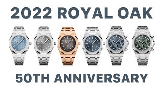 AP Royal Oak 2022  50th Anniversary Novelties 16202 15550 26715 26240 etc [upl. by Micheil883]