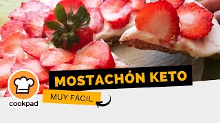 Mostachón Keto  Receta muy fácil paso a paso [upl. by Ecertak853]