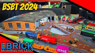 BauSpielBahnTreffen BSBT 2024  Lego Eisenbahn Ausstellung🚂 [upl. by Ralston104]