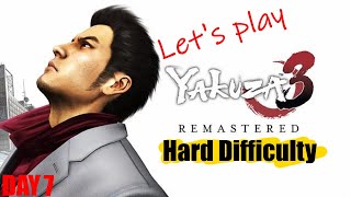 Yakuza 3 Remastered Hard difficulty playthrough PC gamepad day 7 [upl. by Benge8]