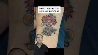 INFECTED TATTOO HEALING PROCESS TIPS facebookchannel PLEASE FOLLOW MY YOUTUBE CHANNEL [upl. by Plume283]