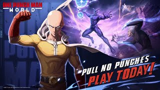 One Punch Man World  Official Launch Trailer  PLAY NOW [upl. by Attej]