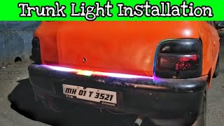 How to install Trunk light for all Cars [upl. by Nosnorb740]