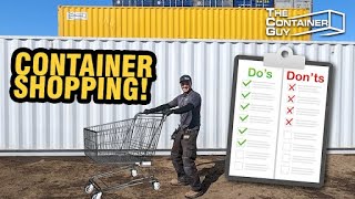 The Ultimate Shipping Container Buying Guide  Avoiding SCAMMERS [upl. by Hgielsa435]