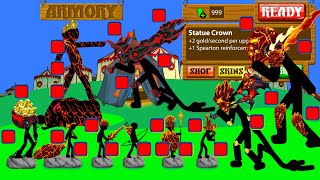 Insane UNLOCKS in Stick War Legacy ALL Bosses amp Lava Army [upl. by Notelrac922]