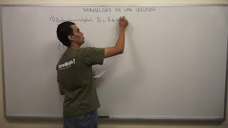 Normalidad de una Solución  Ejercicio 8 [upl. by Jowett]