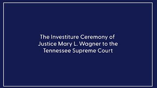 Investiture Ceremony of Justice Mary L Wagner [upl. by Landers473]