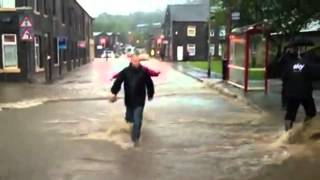 Todmorden flood compilation 22nd june 2012 [upl. by Dionne]