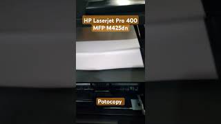 HP Laserjet Pro 400 MFP M425 Potocopy hplaserjet hpsupport printer [upl. by Naellij]