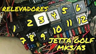 Relevadores de jettaGolf mk3A3 Para que sirven [upl. by Alleirbag]