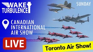 🔴LIVE Toronto Air Show ✈️ CIAS Sunday Action F22 Red Arrows Snowbirds from Waterfront [upl. by Drud592]