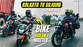 শুরু হলো আমদের প্রথম পাহাড়ের যাত্রা  KOLKATA TO SILIGURI BIKE TRIP 2024 [upl. by Goeger]