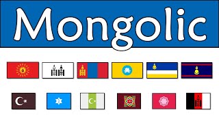 MONGOLIC LANGUAGES [upl. by Joli]