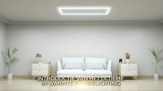 Infrarood Paneel Plafond met Verlichting Highlight  Infrabewust by Verwarmbewust [upl. by Onabru537]