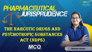 The Narcotic Drugs and Psychotropic Substances Act NDPS Act  Pharmaceutical Jurisprudence [upl. by Ecyob]