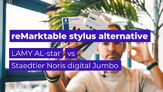 shorts reMarkable stylus alternatives Staedtler Noris Digital Jumbo vs LAMY ALstar [upl. by Araminta]