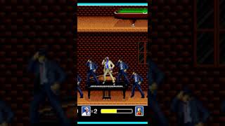 Michael Jackson Moonwalker SEGA Mega Drive Genesis gameslabos retrogaming shorts segagenesis [upl. by Teyut]