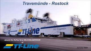 A trip to Rostock on the TTLine ferry NILS HOLGERSSON [upl. by Murton196]