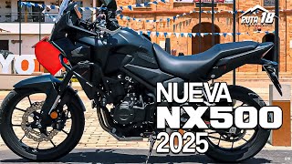 Nueva HONDA NX500 2025  Todo lo que necesitas saber ⚠️ [upl. by Noseaj597]