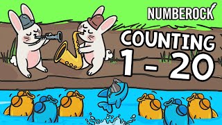 Counting to 20 Song For Kids  Learn To Count From 120  PreK  Kindergarten [upl. by Alaekim]