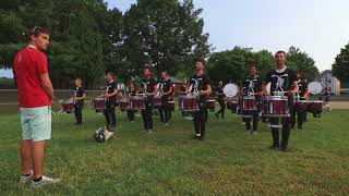 Bluecoats drumline at Cranston RI 2018 [upl. by Michaeline232]