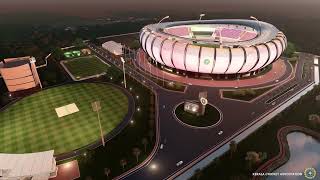 Cochin Sports City by KCA Unveiling Indias Greenest Sports Destination  Architectural Rendering [upl. by Tiphanie]