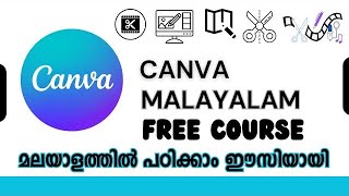 How to Create a CV with Canva in Malayalam  Canva Free Malayalam Tutorial [upl. by Inaj]