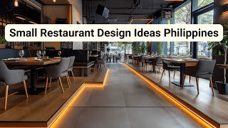 Small Restaurant Design Ideas Philippines [upl. by Naryk]