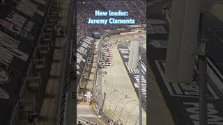 Jeremy Clements leads at Bristol and wins Stage 2 nascar bristolmotorspeedway fridaynight [upl. by Sauer947]