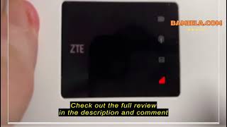 Review ZTE U10S Pro White 4GLTE Mobile WiFi 6 Unlocked LowCost Portable Travel WiFi Connects 3 [upl. by Patsis]