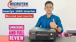 Microtek imerlyn pure sinewave 1050 Inverter  900VA inverter [upl. by Amann]