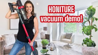 HONITURE S13 Pro Cordless Vacuum Cleaner Review amp Cleaning Demo [upl. by Voletta]