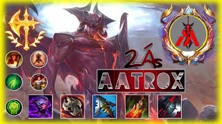 2 AS  AATROX MONTAGE  quotAATROX GODquot  2ASLOL [upl. by Attenna]