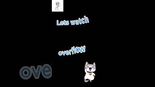 Lets watch overflow 😁😁 anime viral trending animeedit overflow [upl. by Enimsay]