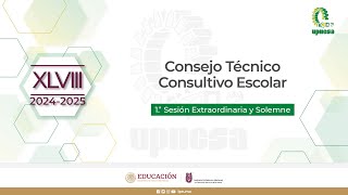 1a Sesión Extraordinaria y Solemne del XLVIII Consejo Técnico Consultivo Escolar [upl. by Yrag123]