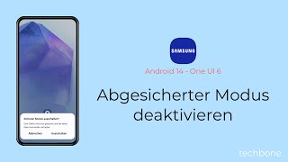 Abgesicherter Modus deaktivieren  Samsung Android 14  One UI 6 [upl. by Ignatius]